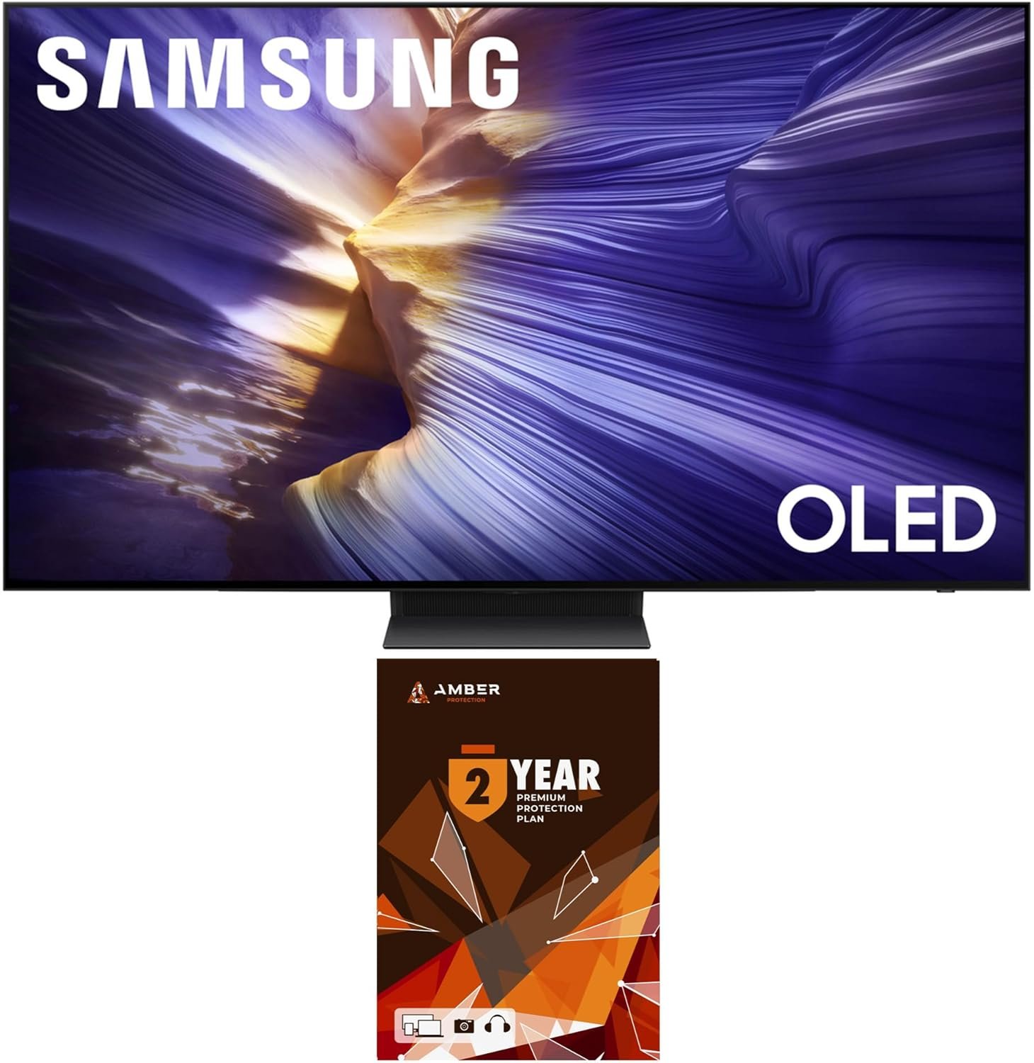 Samsung QN65S90FAFXZA 65″ 4K TV with a 2 Year Amber Protection Plan (2025)