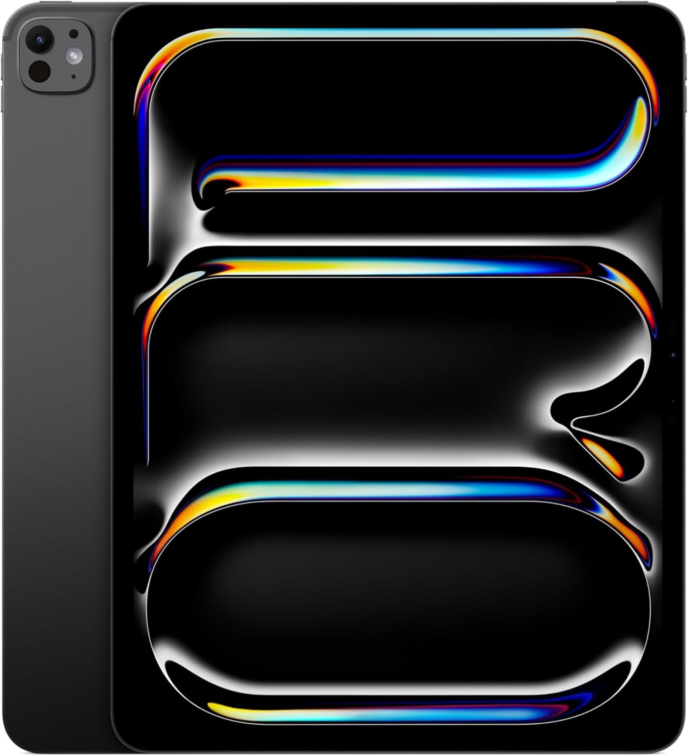 Apple iPad Pro 13-inch (M5): Ultra Retina XDR Display, 256GB, Landscape 12MP Front Camera/12MP Back Camera, LiDAR Scanner, Wi-Fi 7 with Apple N1, Face ID, All-Day Battery Life — Space Black