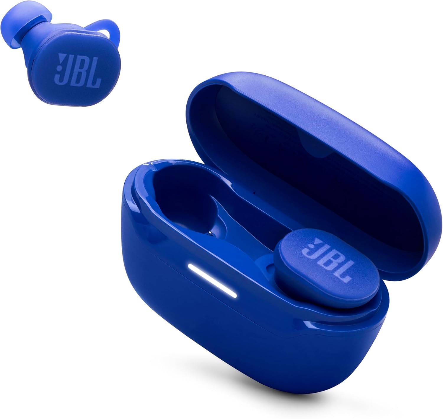JBL Endurance Race 2 – True Wireless Earbuds – Blue | Waterproof and dustproof, Ergonomic wing enhancer with Twistlock technology, Enhance your work-out with Sports Mode