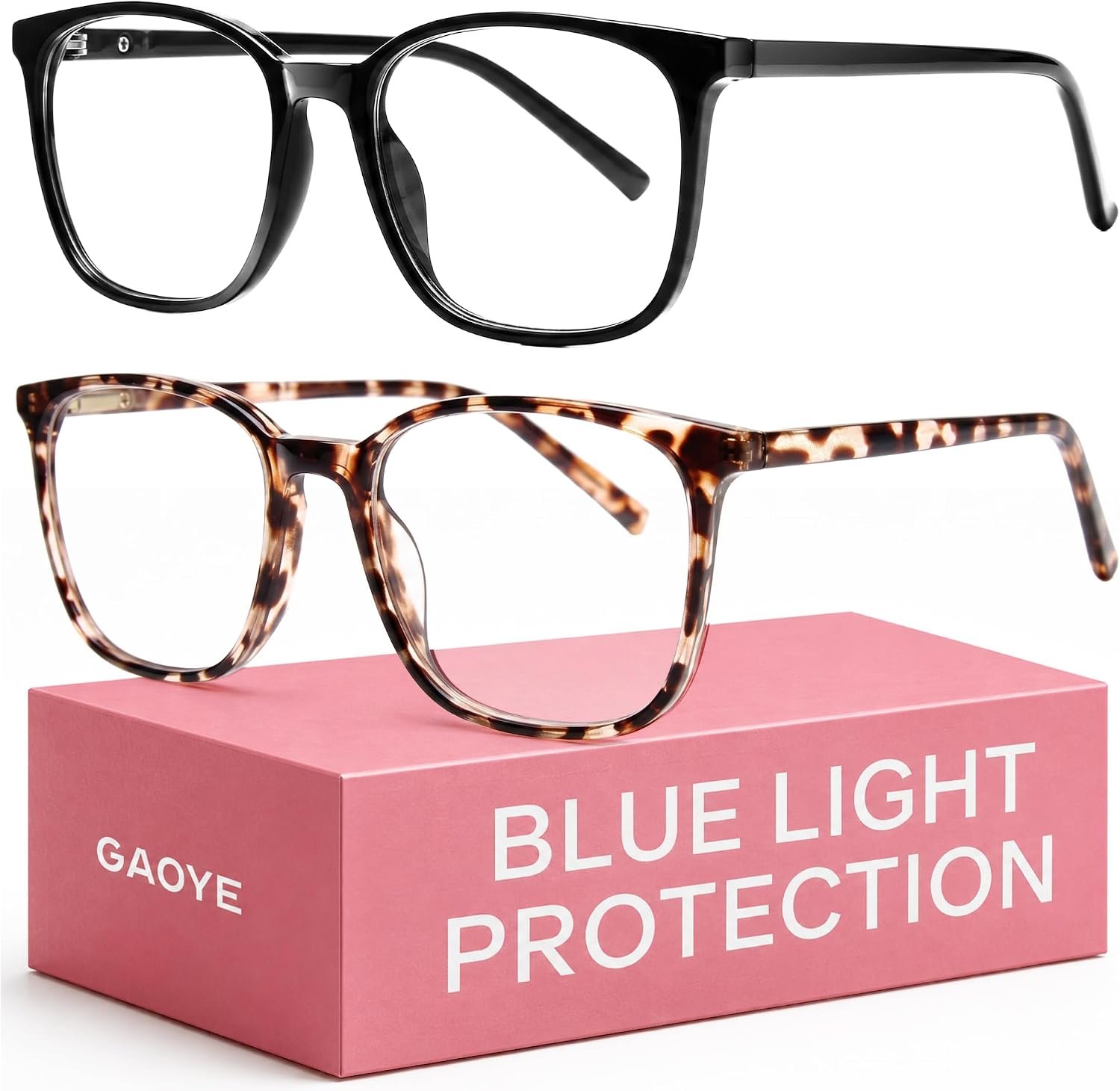 Gaoye Ultralight Blue Light Glasses for Women – Computer Protection Glasses for All Day Comfort – Anti UV Glare & Eyestrain