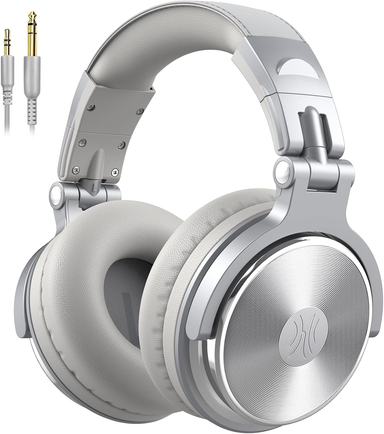 OneOdio Wired DJ Hi-Res Over-Ear Headphones for PC, Keyboard Guitar – S | headphone with 50mm drivers, dual 3.5mm and 6.35mm jacks for studio monitoring, recording, podcasting, mixing and DJ use.