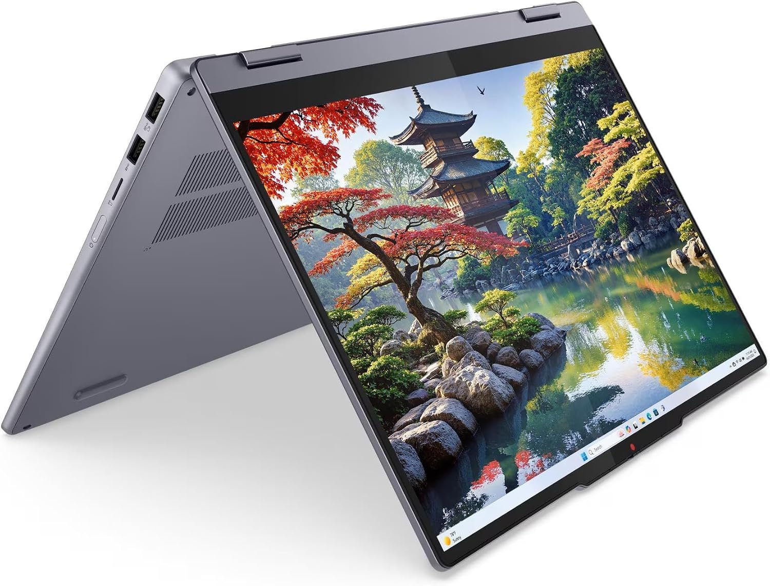 Lenovo IdeaPad 5 Flex 2-in-1 14″ Touchscreen Laptop, Intel 12-core Ultra 5 225U (Beats Core 7 150U), 8GB RAM, 512GB SSD, Wi-Fi 6, Dolby Audio, Backlit Keyboard, Windows 11 Pro