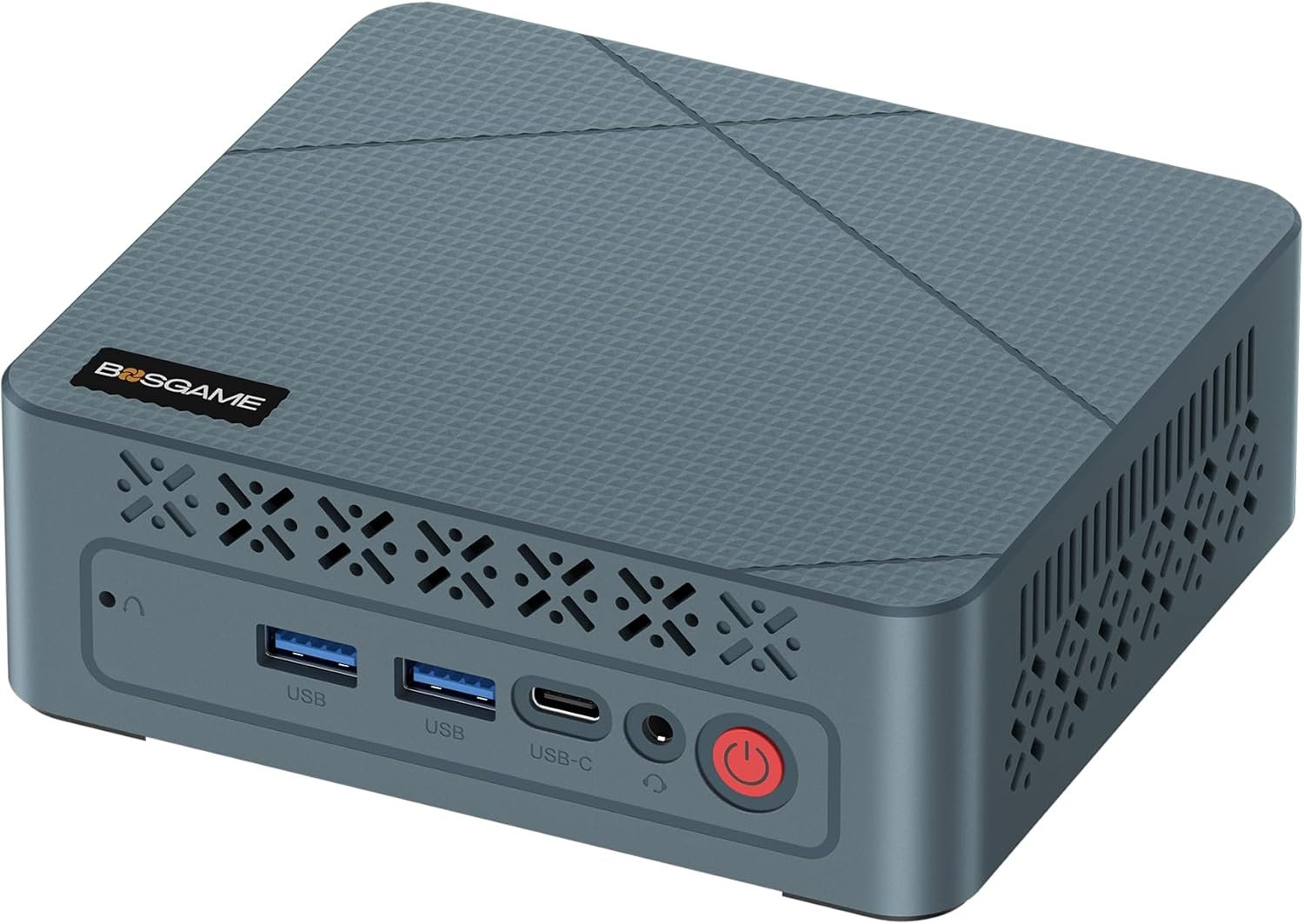 BOSGAME Mini PC Ryzen 5 3550H 11 Pro Mini Computers, 16GB DDR4 RAM 512GB PCIe SSD, Vega 8 Graphics Triple 4K 60Hz Displays, USB 3.2 x3, USB 2.0×1, HDMI x2, WiFi5 BT5.0