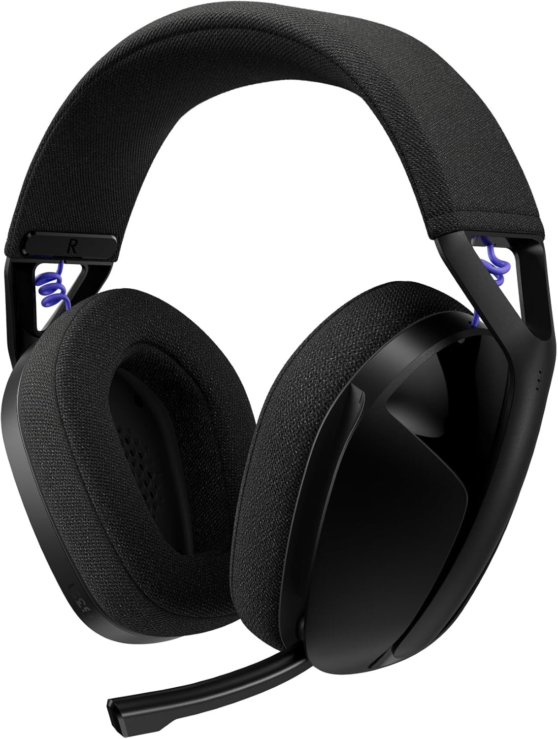 Logitech G321 Lightspeed Wireless Gaming Headset – Black | Dynamic Comfort and fit, 16 kHz Boom mic, 20+ hrs Battery, for PC