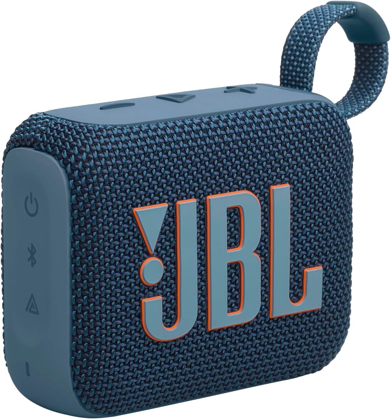 JBL Go 4 – Ultra-Portable Bluetooth Speaker – Blue | Ultra-portable JBL Pro Sound with punchier bass, Up to 7 hours of playtime plus 2 hours with Playtime Boost