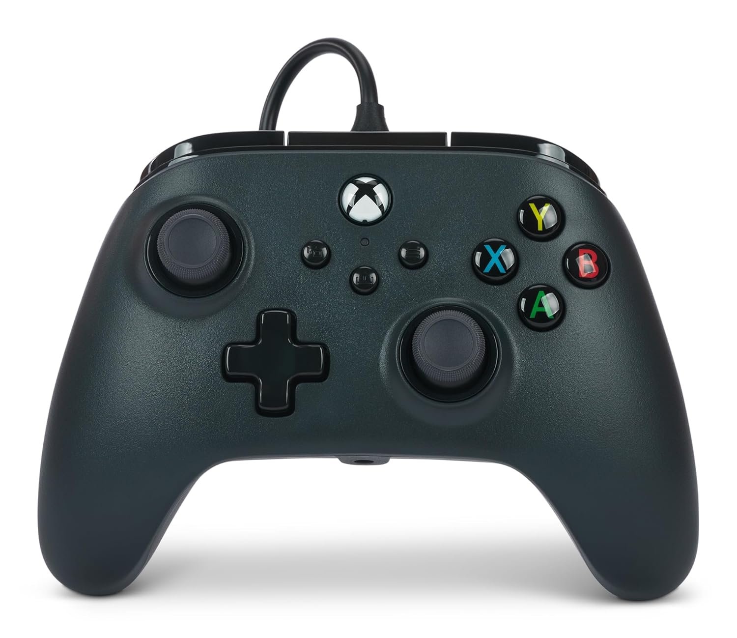 PowerA Wired Controller for Xbox Series X|S – Black, gamepad, wired video game controller, gaming controller, works with Xbox One and Windows 10/11