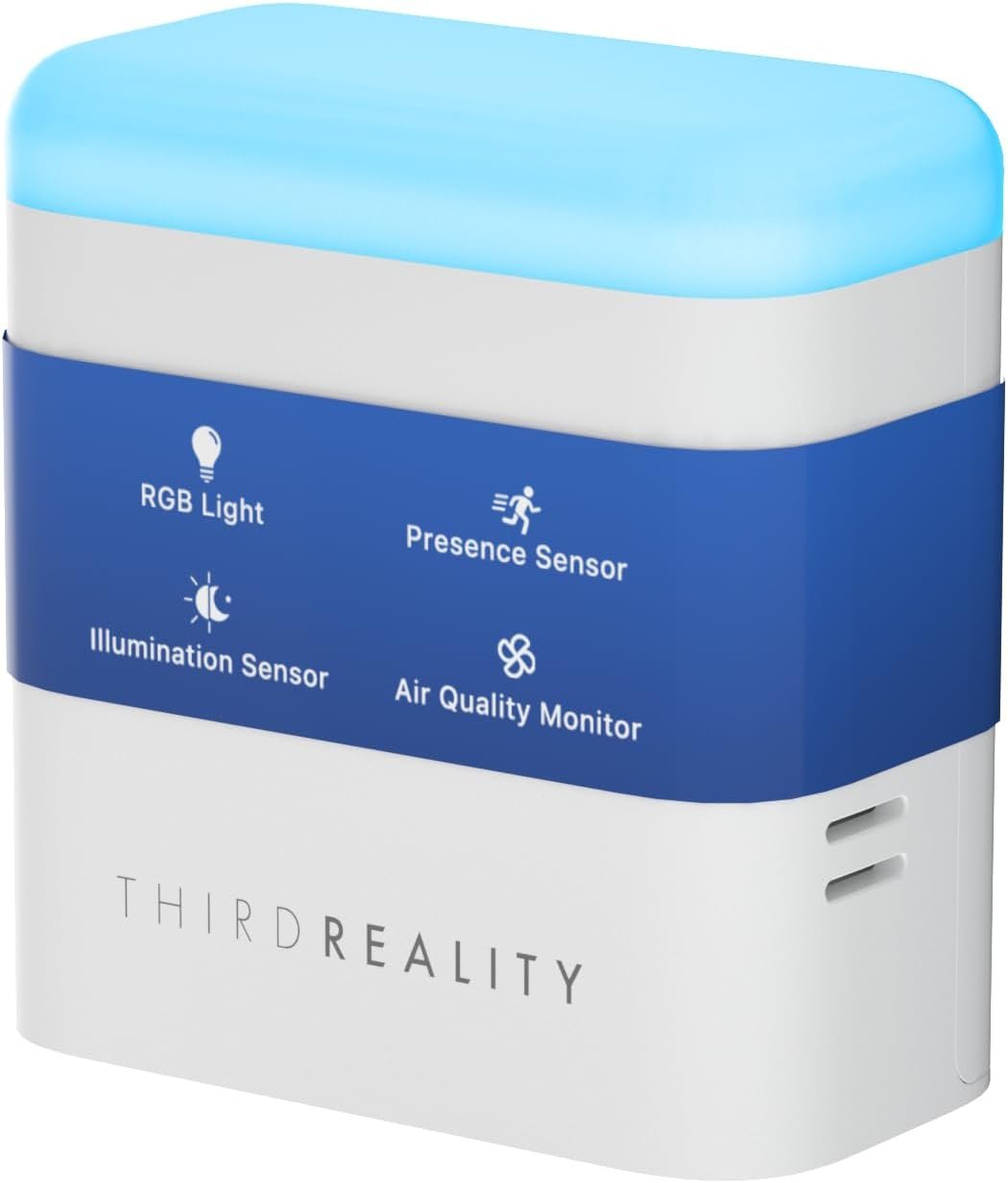THIRDREALITY Smart Presence Sensor R3,60GHz mmWave Radar,USB-C Powered,RGB Light with Status Indication,Illumination Sensor, Zigbee Repeater,Compatible with Home Assistant(ZHA&Z2M),SmartThings,Homey
