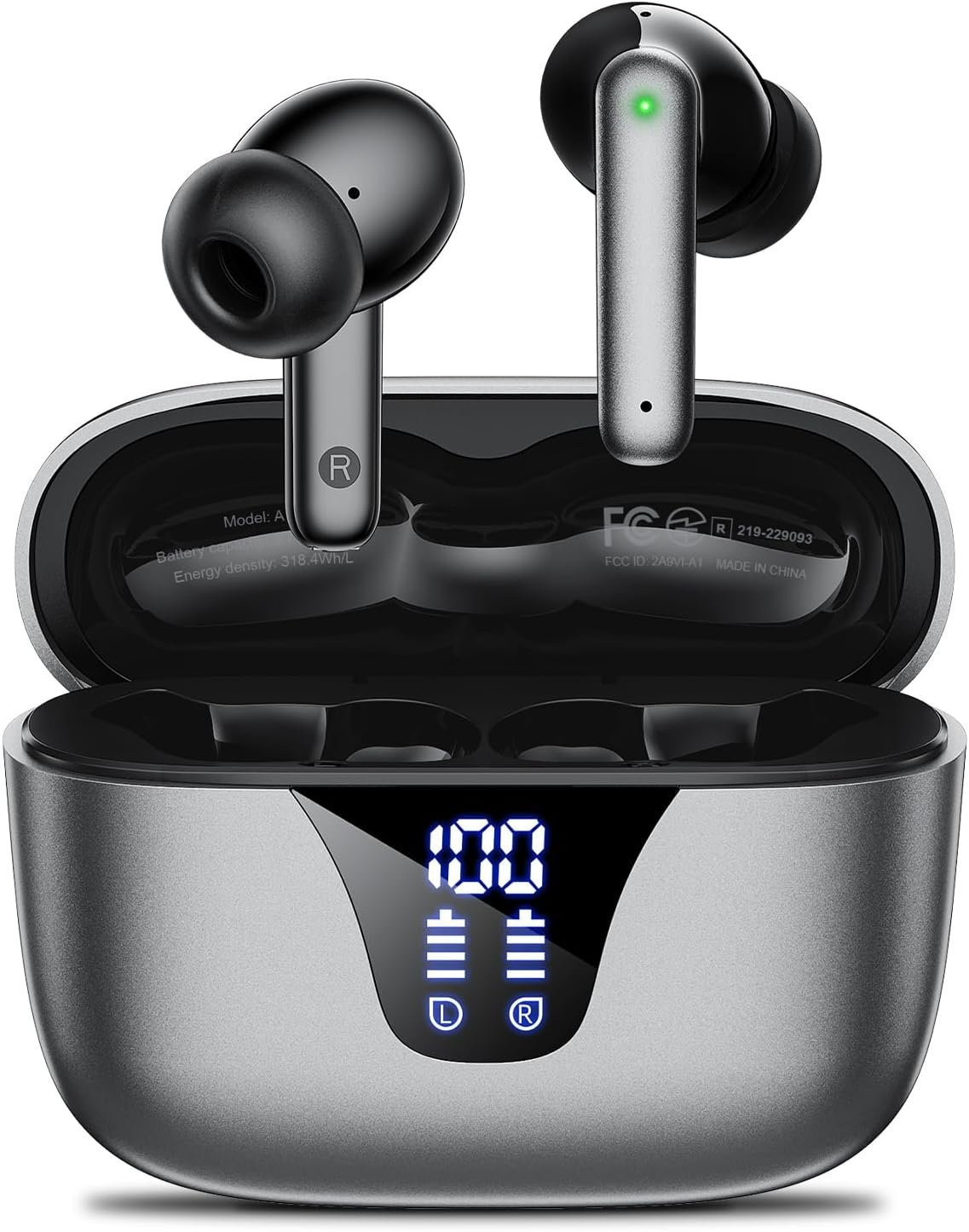Wireless Earbuds, Bluetooth 5.4 Bluetooth Headphones, 48H Playtime Ear Bud